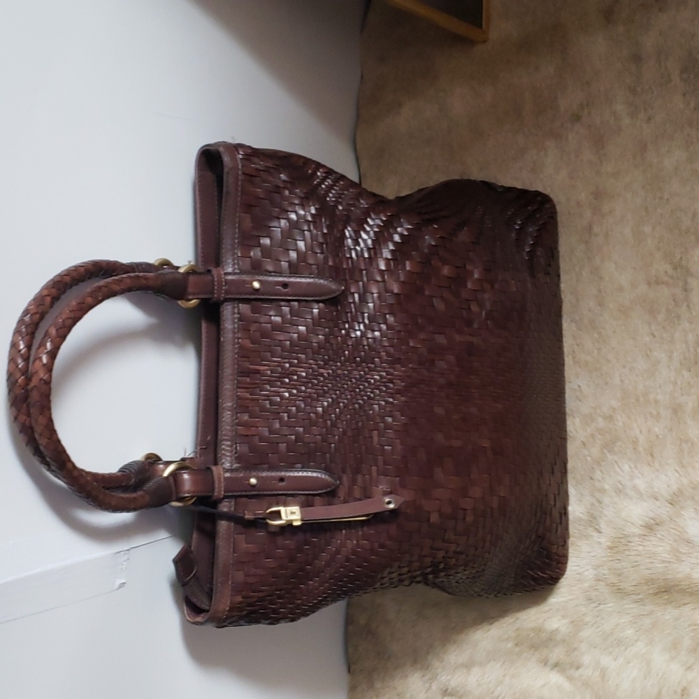 Cole Haan Genevieve Weave Tote Bag